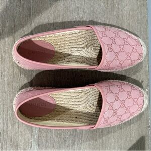 Gucci Blush Pink Espadrilles